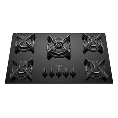 Cooktop Dako Supreme 5 Bocas Tripla Chama Preto Bivolt