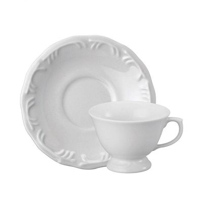Conjunto de Xícara de Café com Pires 06 Peças Schmidt