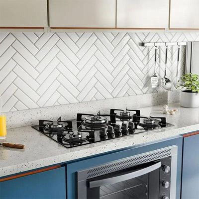 Cooktop Atlas U.top 5 Bocas Preto Bivolt