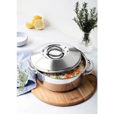 Caçarola Funda 20Cm 3,6 L + Caçarola Funda 16Cm 1,8 L Solar