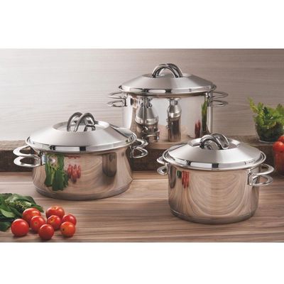 Caçarola Funda 20Cm 3,6 L + Caçarola Funda 16Cm 1,8 L Solar