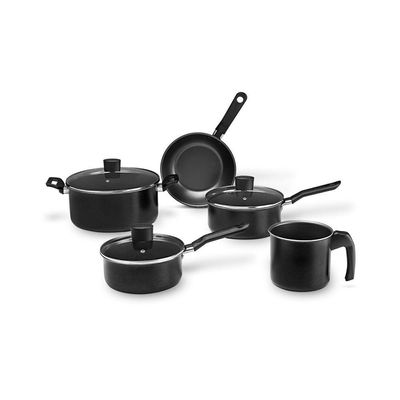 Conjunto de Panelas 5 Peças Ebony Preto Brinox