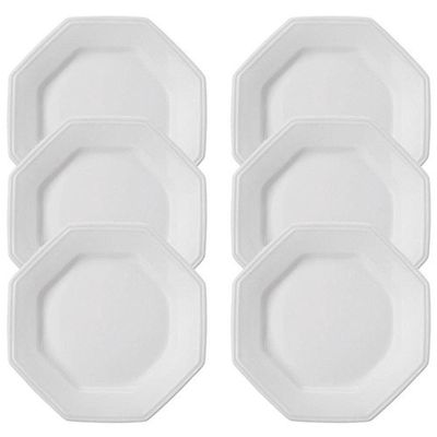 Conjunto de Pratos de Sobremesa 06 Peças Prisma Schmidt