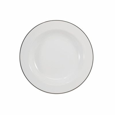 Conjunto De Pratos Fundos 06 Peças Itamaraty Prata Schmidt