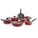 Conjunto De Panelas 7 Peças Ruby Brinox Vermelho