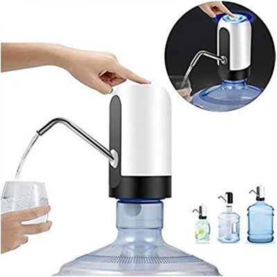 Bebedouro Bomba Elétrica Garrafão Agua 5 10 20l Recarregvel