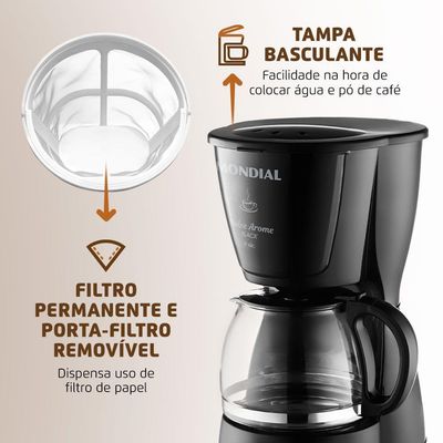 Cafeteira Elétrica Dolce Arome C-30-18x-fb 220v/60hz