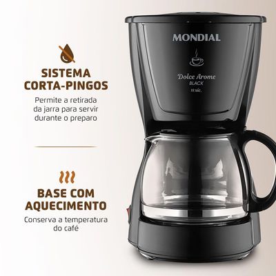 Cafeteira Elétrica Dolce Arome C-30-18x-fb 220v/60hz