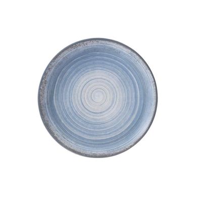 Aparelho De Jantar 30 Peças Esfera Azul Celeste Schmidt