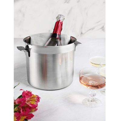 Balde Para Garrafas Em Aço Inox 18 Cm 5,2 L Cosmos