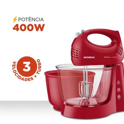 Batedeira Mondial Prática B-45-R Batedeira B-45-R 127V/60Hz .