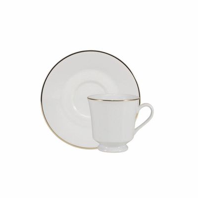 Aparelho De Jantar 42 Peças Itamaraty Ouro Schmidt