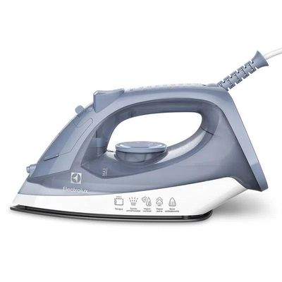 Ferro De Passar Electrolux Efficient A Vapor Esi10 Denim Blue 220 V