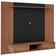 Painel Nevada II com 176 cm de Largura para TV de até 75 Polegadas Artely Pinho Ripado/Preto
