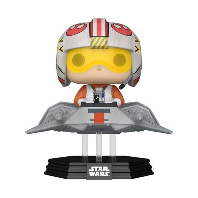 Boneco Funko POP Rides Super Deluxe SW Luke Skywalker inT-47