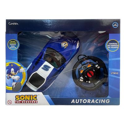 Veículo Auto Racing 3 Funções Sonic