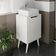 Gabinete 1 Porta Com Cuba Para Banheiro Bn3630x41 Branco Tecno Mobili Branco