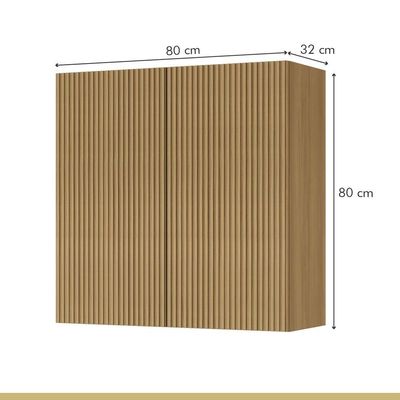 Cozinha 8 Peças 100% Mdf Rainha Gourmet Nature-verde