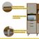 Cozinha Compacta 6 Portas 2 Gavetas Loft Imperatriz Nesher Móveis Amadeirado Freijó-off White
