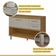 Balcão De Cozinha 1 Porta 2 Gavetas Com Caixa Organizadora 120cm Princesa Nesher Móveis Freijó-off White