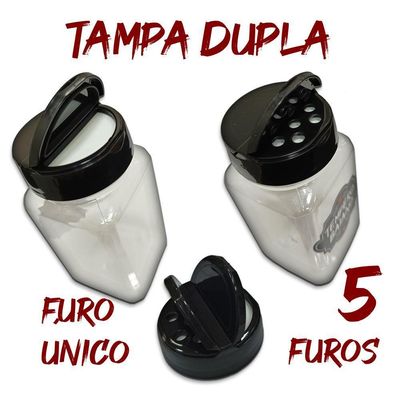Pote Tempero 14 Potes+24 Etiquetas Titulos Etiqueta Preta