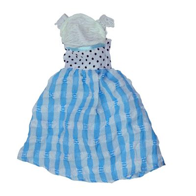 Vestido Para Boneca - Doll Dress Kit 2 Looks - Azul