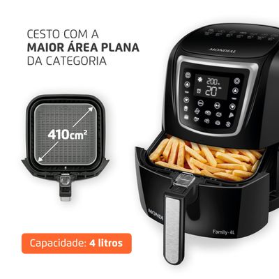 Fritadeira Sem Óleo Air Fryer 4 Litros AFN-40-DI Mondial 127V