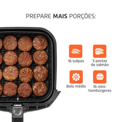 Fritadeira Sem Óleo Air Fryer 4 Litros AFN-40-DI Mondial 127V