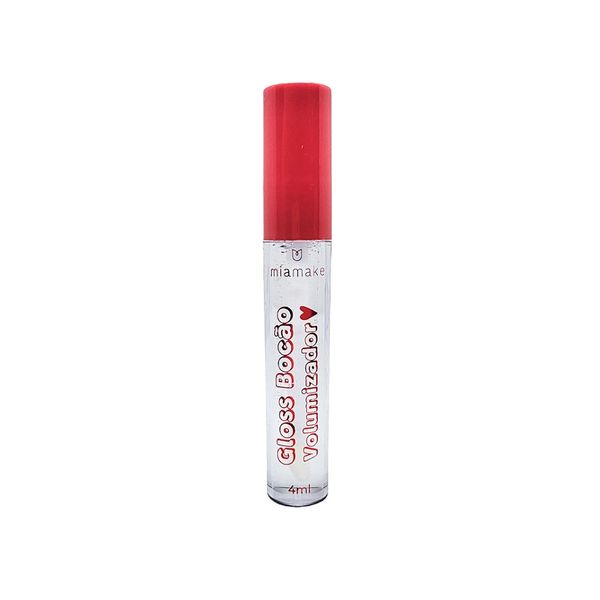 Gloss Bocão Volumizador Mia Make Love Transparente