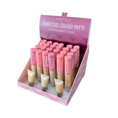 Corretivo Líquido Mia Make Cores Escuras - Item Sortido
