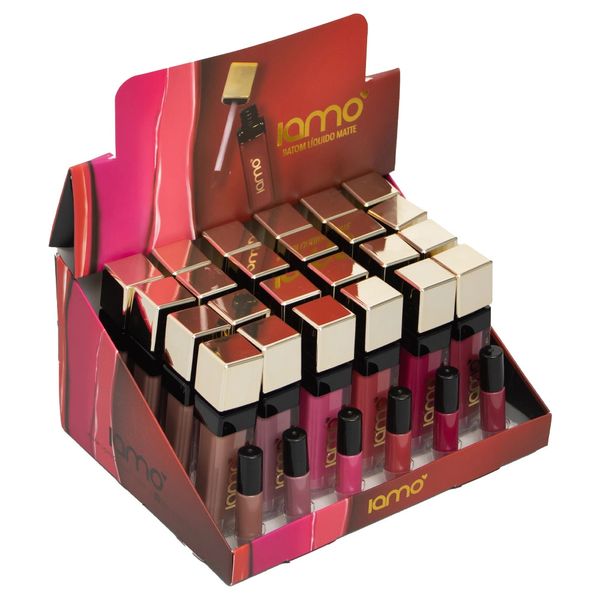 Batom Líquido Iamo Matte 8ml - Item Sortido Batom Líquido Iamo Matte 8ml - Item Sortido