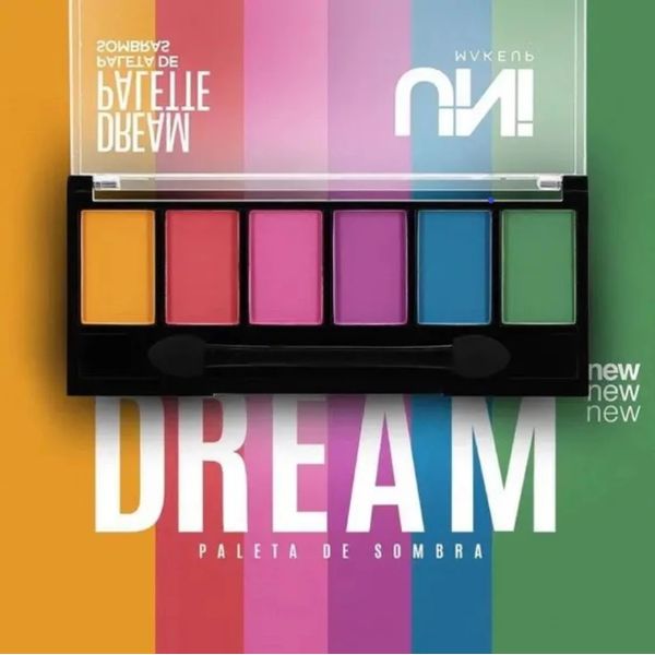 Paleta de Sombra Unimake Ultimate Color Shadow Paleta de Sombra Unimake Ultimate Color Shadow