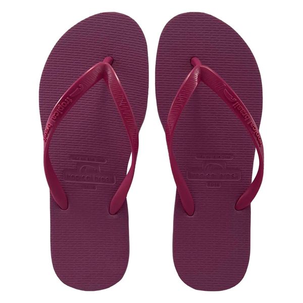 Chinelo Tropical Brasil Slim Bicolor Rosa Kid 33/34 Chinelo Tropical Brasil Slim Bicolor Rosa Kid 33/34