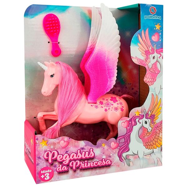 Pegasus da Princesa Polibrinq com Acessórios Pegasus da Princesa Polibrinq com Acessórios