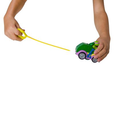 Tartarugas Ninja - Veiculo A Corda Rad Rip Racers - Donatello