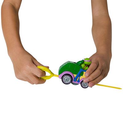 Tartarugas Ninja - Veiculo A Corda Rad Rip Racers - Donatello