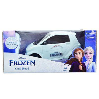 Veiculo Cold Road Frozen Rc 3 Func - Azul