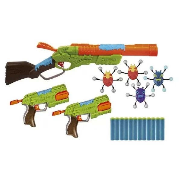 Lançador X-Shot Bug Attack - Value Pack Double