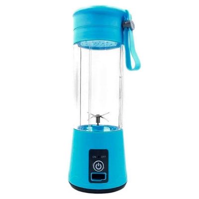 Mini Liquidificador Portátil Recarregável Usb 4 Lâminas 380 Ml