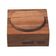 Saleiro Rost Madeira Jatobá Mesclada 12,5 X 12,5cm 13561/071
