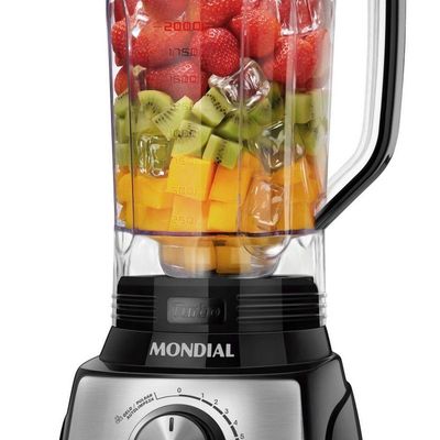 Liquidificador L1100 12 Vel. 1100w Mondial Preto 110v 110V