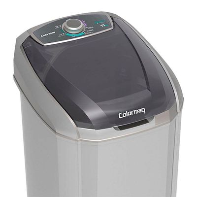 Lavadora De Roupa Semi-automática Colormaq 10 Kg Lcs Prata 127v 110V