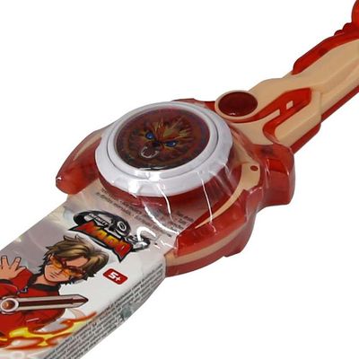 Pião Infinity Nado Mini Sword Battle Vermelho