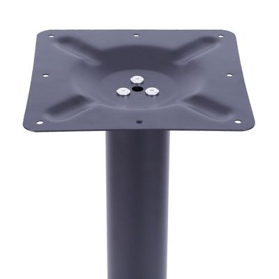Mesa Bistrô Zeta 111,50 Cm (altura) Com Tampo Em Mdp Redonda 60 Cm Branco