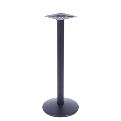 Mesa Bistrô Zeta 111,50 Cm (altura) Com Tampo Em Mdp Redonda 60 Cm Branco