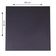 Mesa Alpha Inox 77,50 Cm (altura) Com Tampo Em Mdp Quadrado 80 Cm Preto