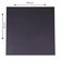 Mesa Alpha Inox 77,50 Cm (altura) Com Tampo Em Mdp Quadrado 60 Cm Preto