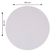 Mesa Bistrô Zeta 111,50 Cm (altura) Com Tampo Em Mdp Redonda 80 Cm Branco