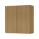Armário Aéreo 2 Portas 80cm 100% Mdf Rainha Nature