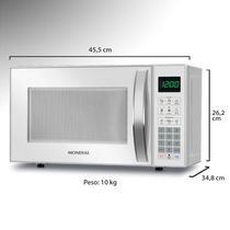 Micro-ondas 21l Mondial Mo-01-21-w 127v/60hz .